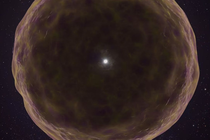 İlk kez gözlemlendi: 'Kemiğine kadar soyunmuş' yıldız