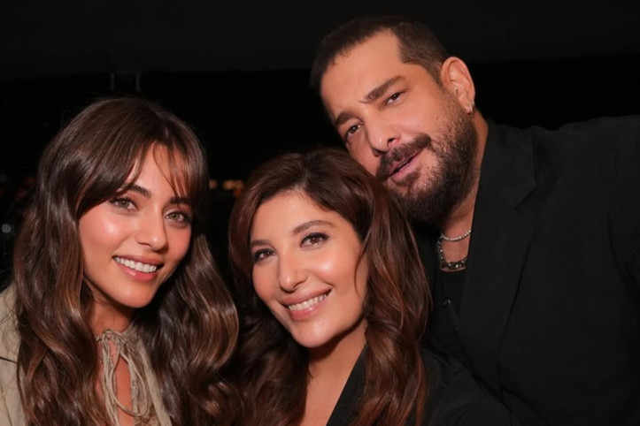 Şebnem Bozoklu'nun doğum gününde Enis Arıkan ve Sıla Türkoğlu pişti oldu