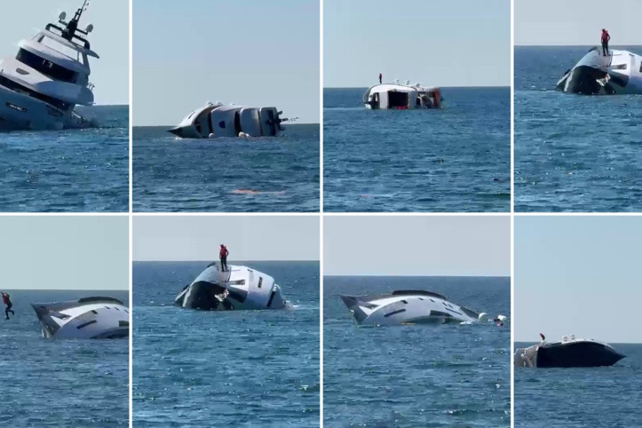 Lüks yat sahibine teslim edildikten 15 dakika sonra sulara gömüldü