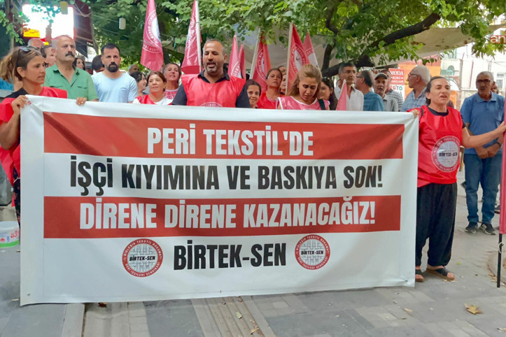 Tunceli'de tekstil işçileri direniyor: Fiziksel şiddet gördük