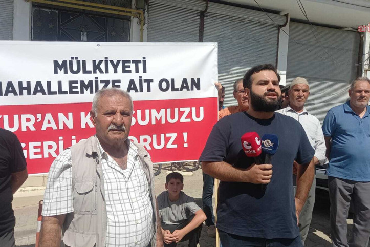 Mahalleli müftülüğe yürüdü: 'Menzil' isyanı