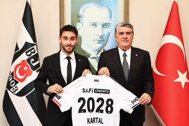 Beşiktaş'tan Kartal'a yeni sözleşme