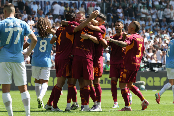 Roma derbisinde tek gollü zafer: İki kırmızı kart çıktı