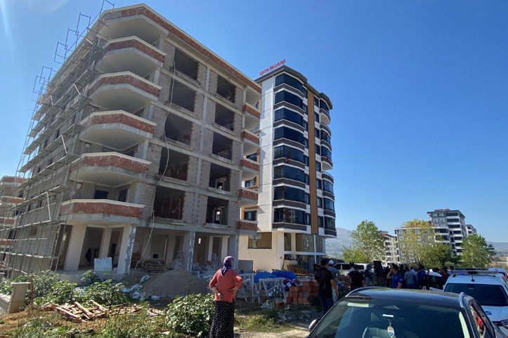 İnşaatta feci ölüm