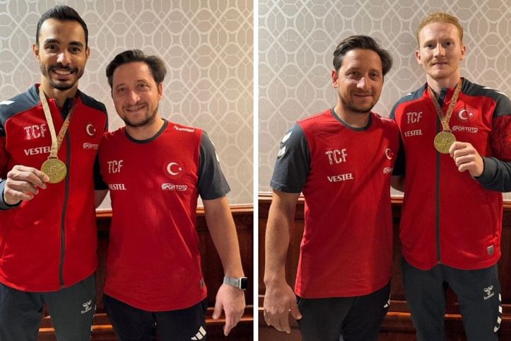 Ferhat Arıcan ve Mehmet Ayberk Koşak altını kaptı