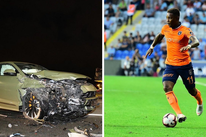 Süper Lig'in eski yıldızı ölümden döndü: Lüks aracı pert oldu