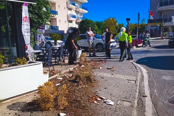 Kaza yaptı, kaçtı