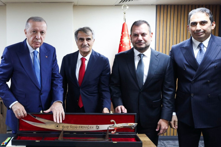 Trabzonspor'dan Erdoğan'a Sürmene kılıcı