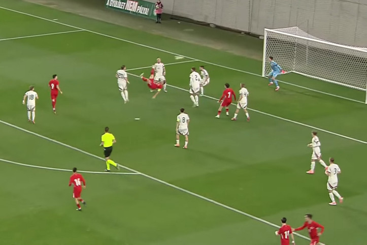 Semih Kılıçsoy milli formayla jeneriklik gol attı