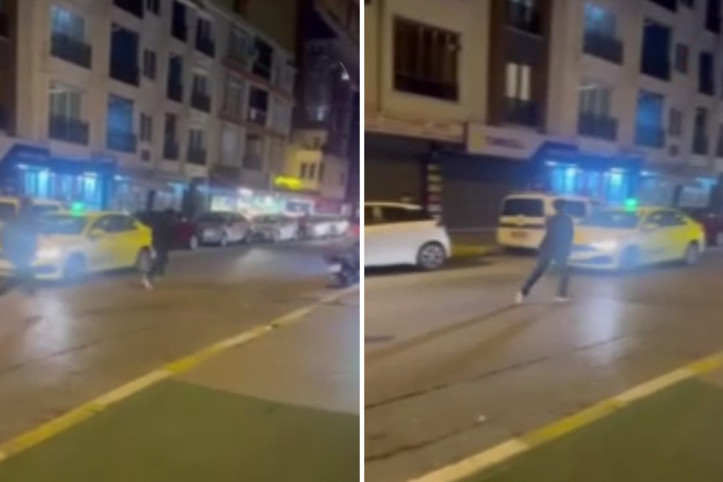 Kardeşini sevgilisiyle gördü, havaya ateş açtı