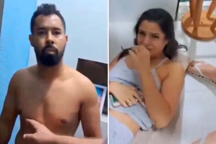 Papaz genç kadınla yarı çıplak yakalandı: Nişanlısı evi bastı