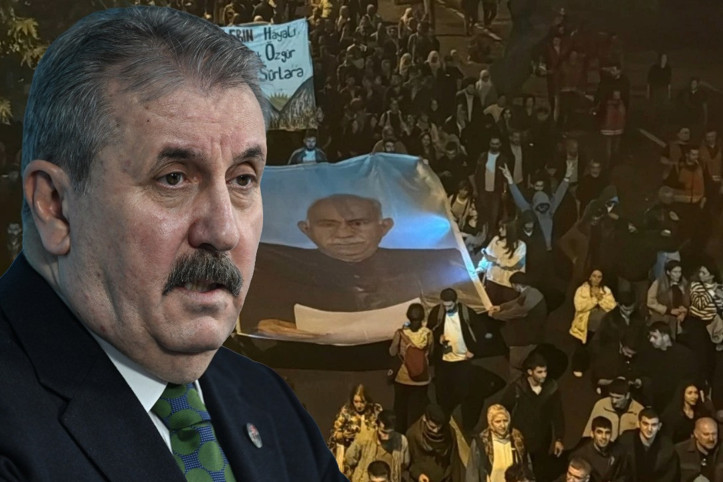 Destici'den Öcalan yürüyüşüne sert tepki: Küstahça bir başkaldırı