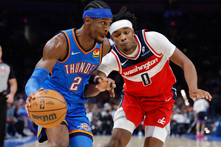 Oklahoma, Shai Gilgeous ile 6'da 6 yaptı