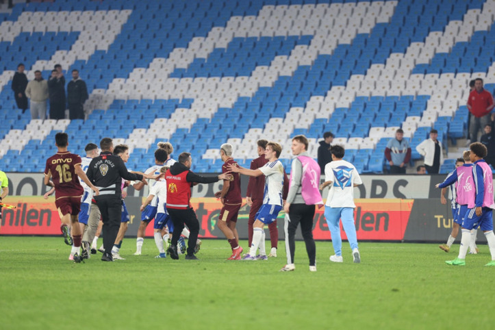 Trabzonspor U19, UEFA Gençlik Ligi’ne veda etti: Maç sonu ortalık karıştı
