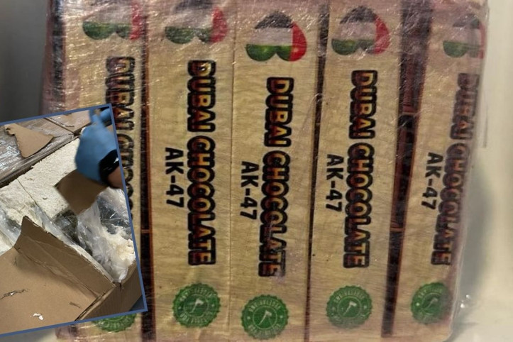 43 milyon TL'lik baskın: Dubai çikolatası paketlerinden uyuşturucu çıktı