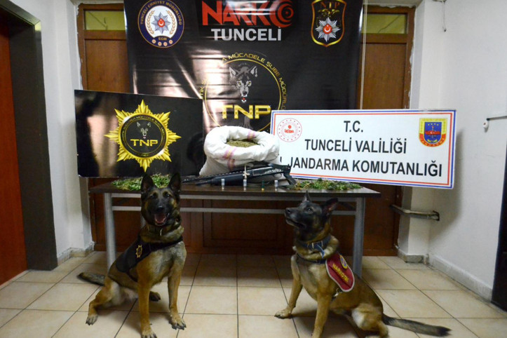 Stepneden çıktı, 3 ile uzandı: Tunceli’de uyuşturucu operasyonu