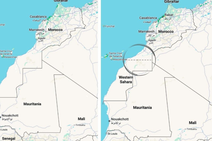 Google haritalarındaki farklılık, sınır tartışmasını alevlendirdi