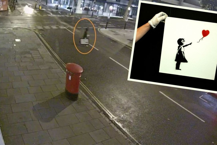 Banksy'nin ünlü eserini çalan hırsıza hapis cezası