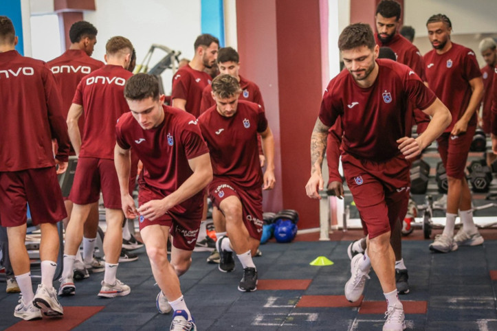 Trabzonspor kuvvet çalıştı