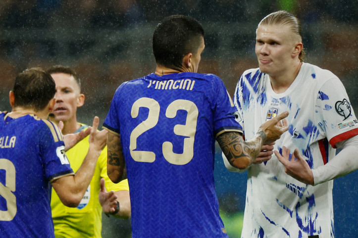 Erling Haaland: 'Birkaç kez popoma dokundu'