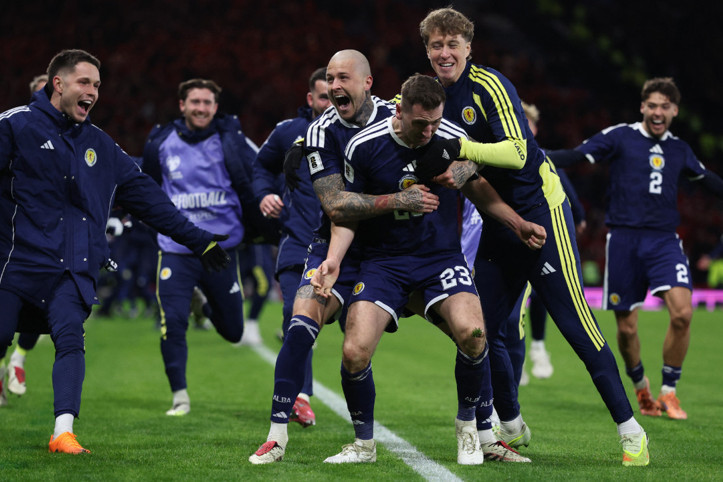 İskoçya, Danimarka'yı 4 golle yıktı: 28 yıl sonra Dünya Kupası biletini kaptı