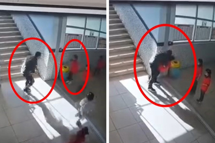 Boğazına yiyecek kaçan öğrenciyi son anda kurtardı