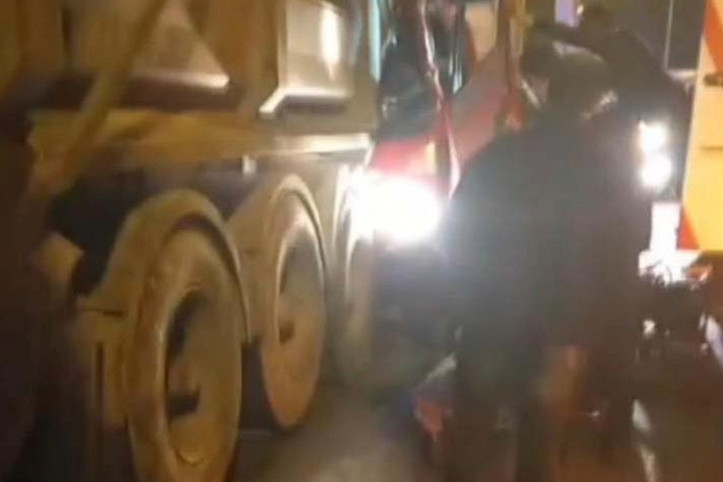 Şoförü kurtarmak için seferber oldular