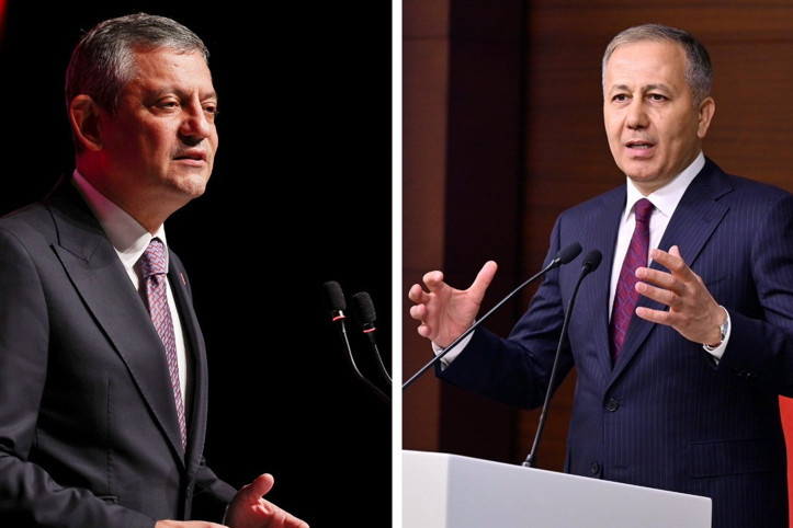 Özgür Özel'in sözlerine yanıt veren Bakan Yerlikaya'ya CHP'den sert tepki