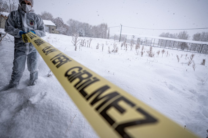 Avlanmak için dağa gitti, ölü bulundu