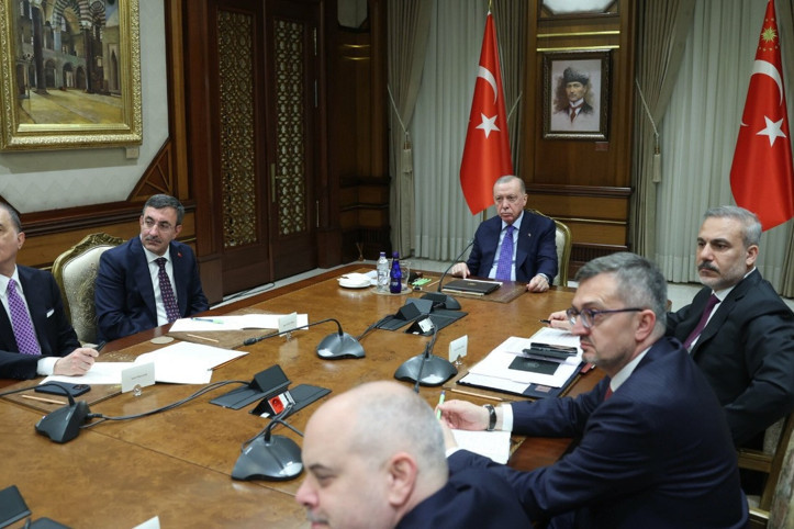 Erdoğan, Ukrayna konusunda Gönüllüler Koalisyonu Liderler Zirvesi'ne katıldı