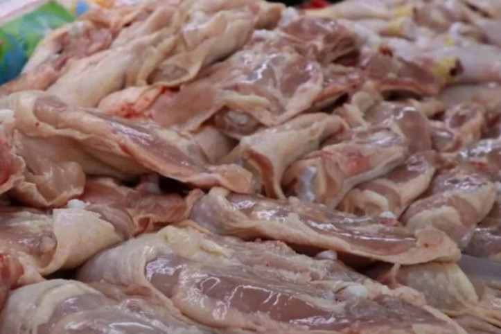 Tonlarca bozuk tavuk ele geçirildi