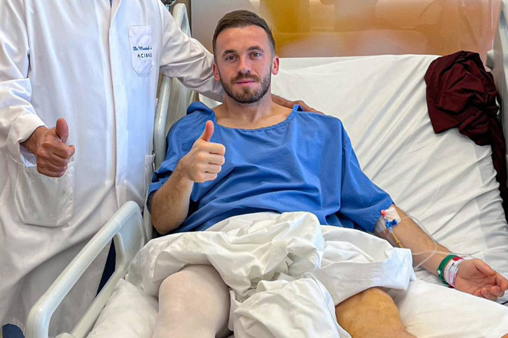 Trabzonsporlu Edin Visca ameliyat edildi