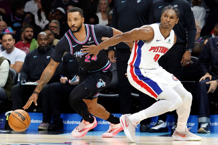 Nefes kesen maç Pistons'ın: Heat 22 sayıdan döndü ama yetmedi