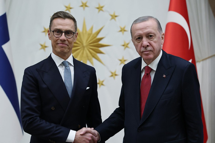 Erdoğan, Finlandiya Cumhurbaşkanı ile görüştü