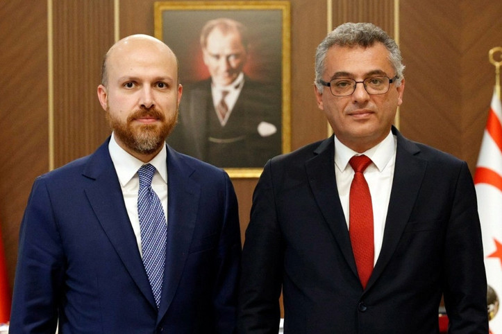 Erhürman, Bilal Erdoğan’ı kabul etti