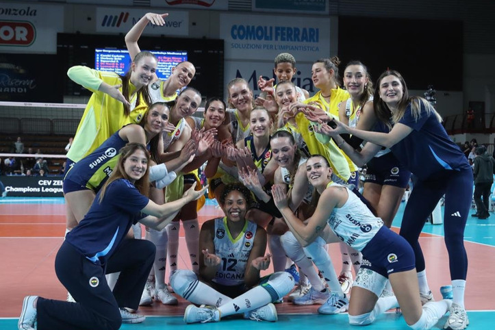 Fenerbahçe İtalya'da set vermedi: 0-3