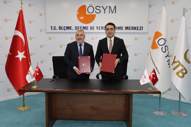 ÖSYM ile YTB arasında işbirliği protokolü imzalandı