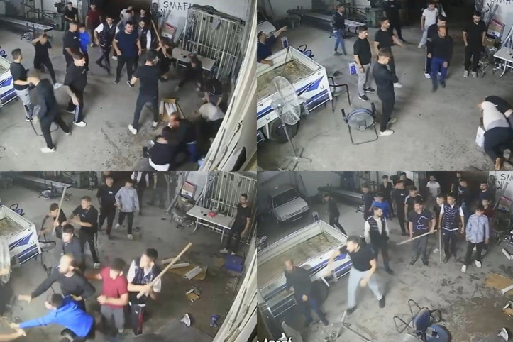 Sanayide dehşet anları: Çete gibi gelen grup iki kardeşi bıçakladı