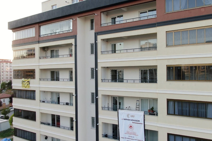 Yerinde dönüşüm projesinden 121 bin bağımsız bölüm faydalandı