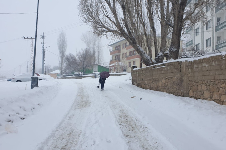 Van’da kar esareti: 90 yerleşim yerine ulaşım sağlanamıyor