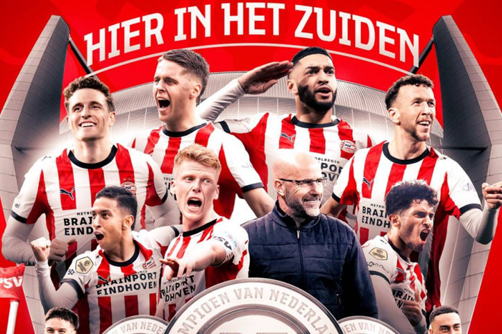 PSV, Hollanda Eredivisie'de bitime 5 hafta kala şampiyon oldu: Üst üste 3. zafer