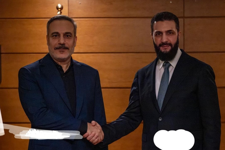 Fidan ve Şara Antalya'da bir araya geldi