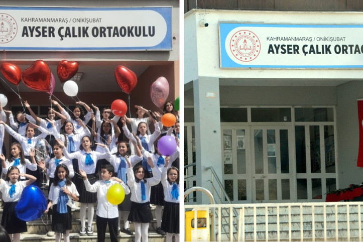 23 Nisan’da en ağır kare! Ayser Çalık Ortaokulu’nda bayram değil yas var