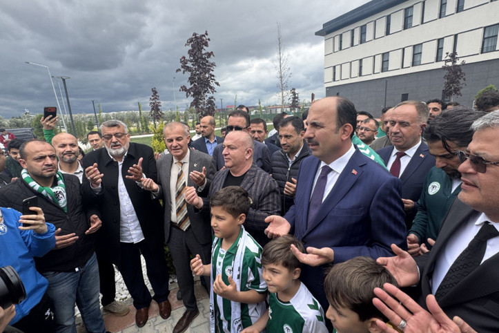 Konyaspor kupa finaline dualarla uğurlandı