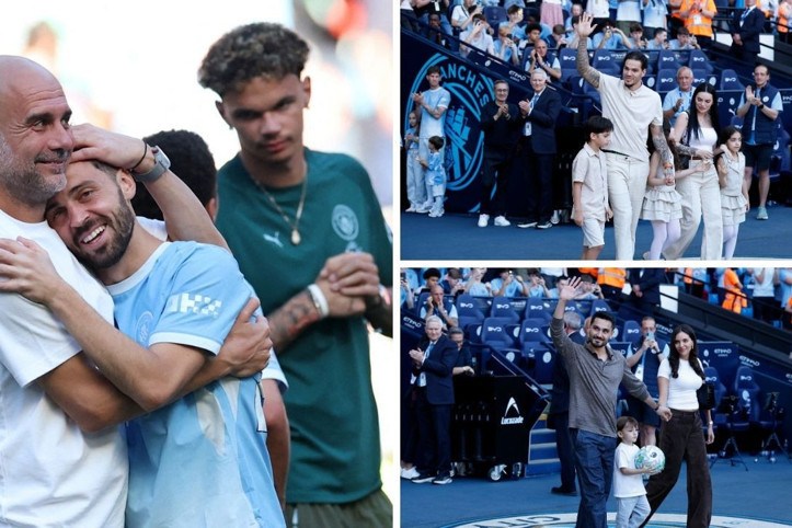 Guardiola ve Bernardo'ya veda: Ederson ile İlkay'a büyük onur