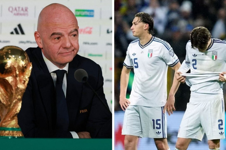 Infantino, 2026 Dünya Kupası'na katılamayan İtalya ile dalga geçti: '208 takıma kadar çıkıp bakarız'