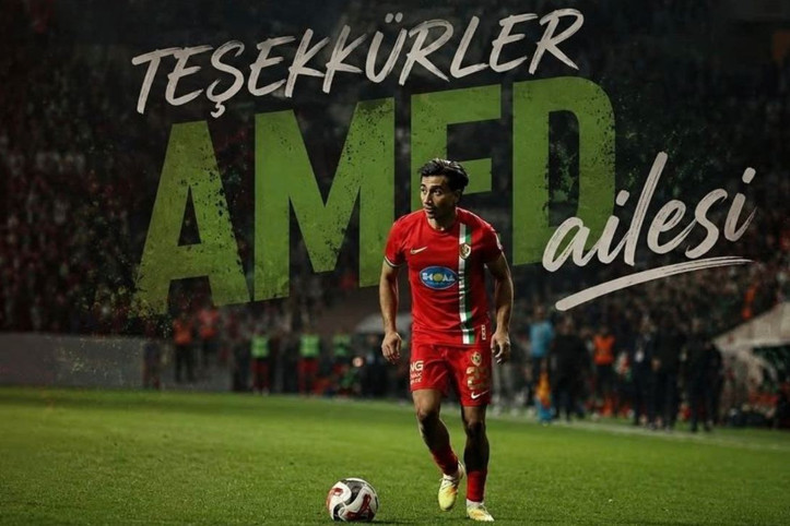 Amedspor'dan ayrıldığını açıkladı