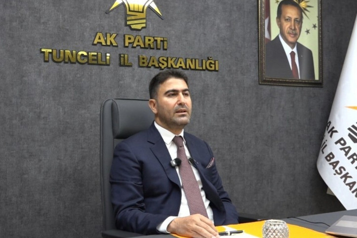 AKP Tunceli İl Başkanı Hakan Özer görevinden istifa etti