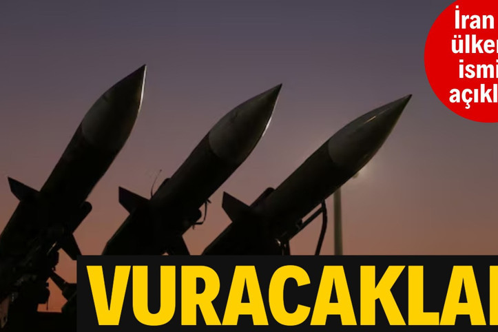 İran iki ülkenin ismini açıkladı. Vuracaklar