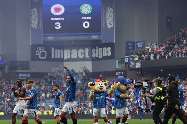 Rangers derbide Celtic'i dağıttı: 'Old Firm'de 3 gol